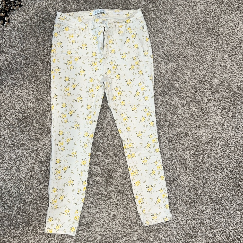 Judy Blue Floral jeans